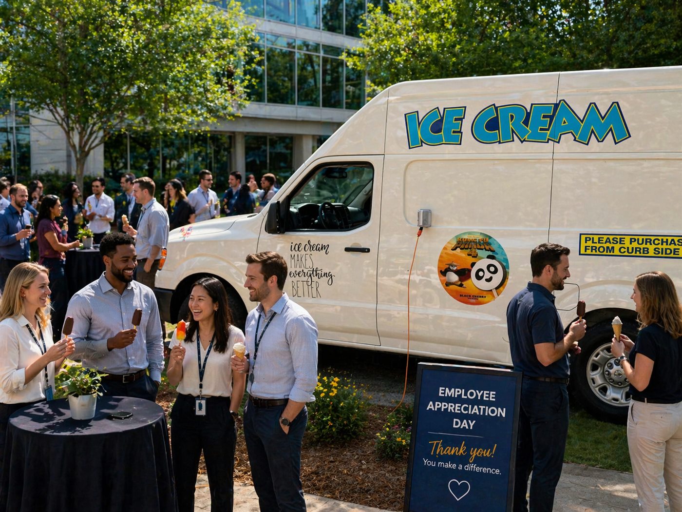 Why Hire an Ice Cream Truck for Corporate Events in North Carolina?